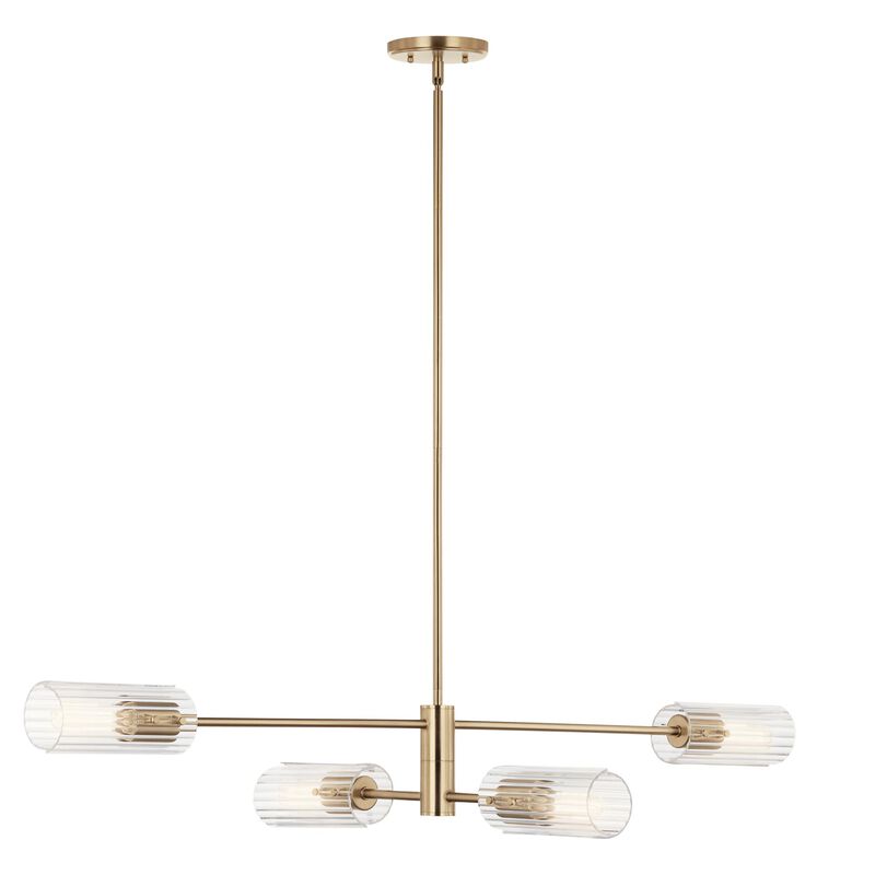Velestino Medium Linear Chandelier by Kichler